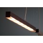 Linear PowerLED light bar lamp 1m graphite brush